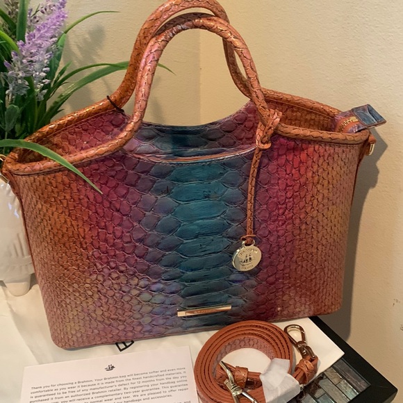 Brahmin Handbags - BRAHMIN
Stellaris Collection Small Elaine Satchel Bag